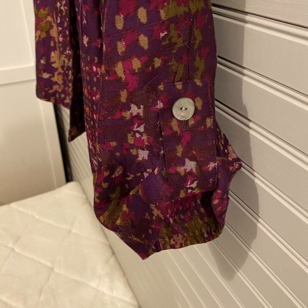Ruby Rd Plum Jacket Size 10 - Picture 6 of 8